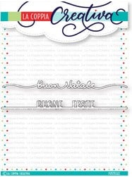 Fustella Sottile Buone Feste su Filo RI318