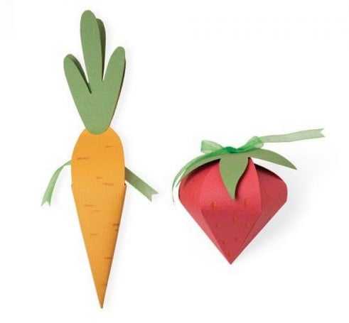 Fustella A4 Sizzix Carota e Fragola 665106