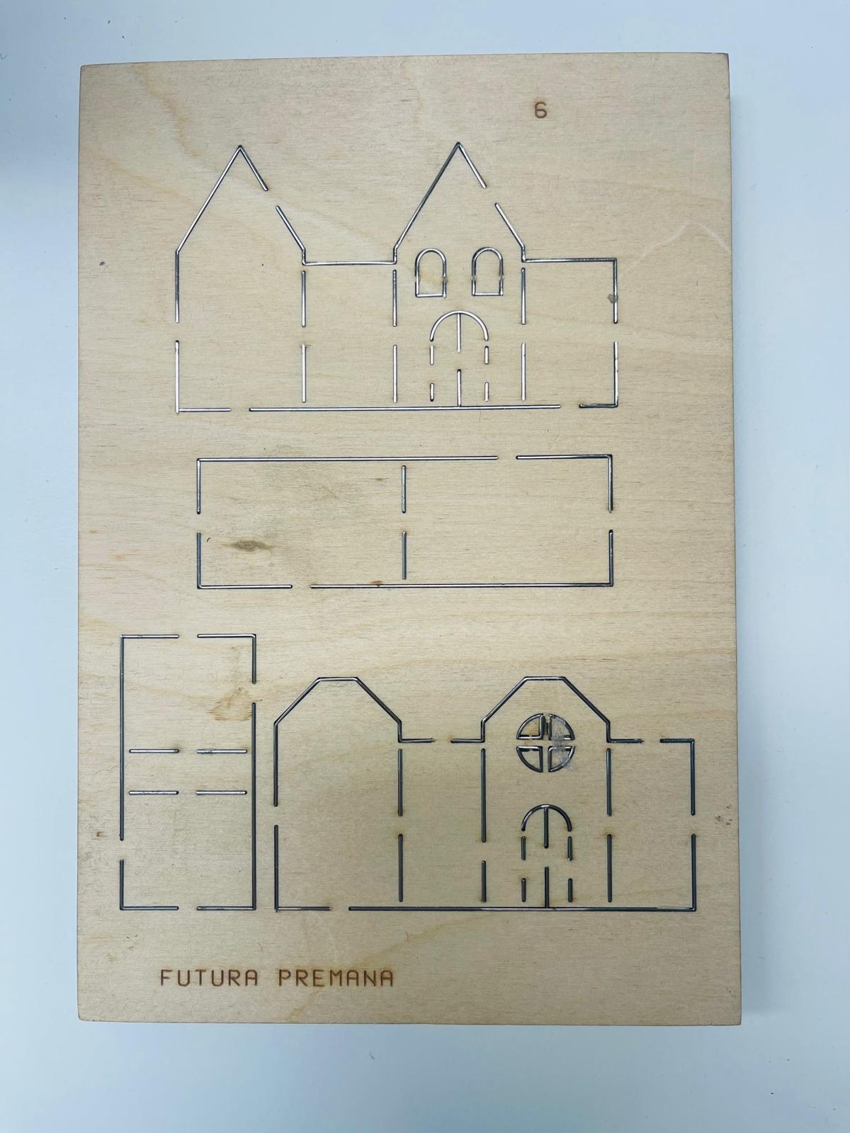 Fustella L Artigianale Le casette di Gi&ograve;