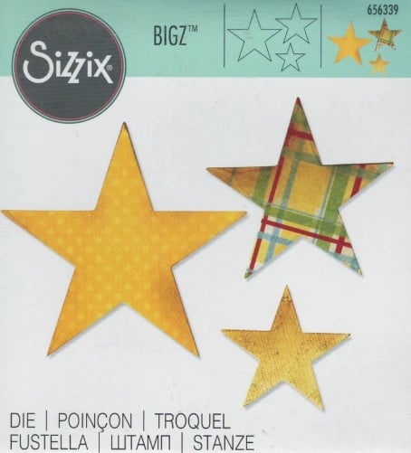 Fustella Sizzix Stelle 656339
