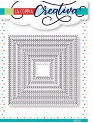 Fustella Sottile Quadrati Cuciti F33