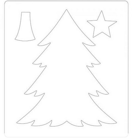 Fustella Sizzix Albero di Natale 665493