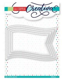 Fustella Sottile Banner Ondulato RU495