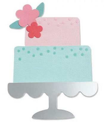 Fustella Sizzix Torta 665095