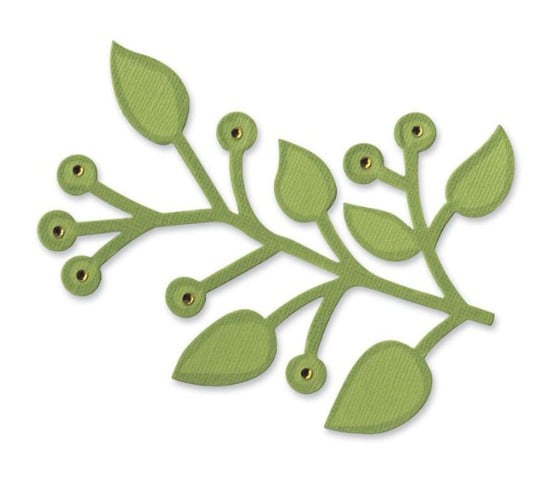 Fustella Sizzix Ramo con bacche 656212