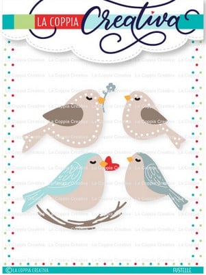 Fustella Sottile Uccellini RU362