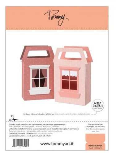 Fustella Sottile Tommy Mini Shopper