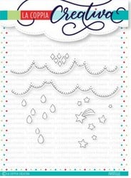 Fustella Sottile Bordi Nuvoloso RU381