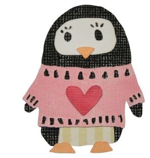 Fustella Sottile Sizzix Pinguino 660905