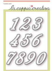 Fustella Sottile Numeri Cuciti F20