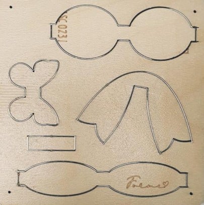 Fustella Arttigianale Mini Fiocchi