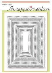 Fustella Sottile Rettangoli Cuciti F24