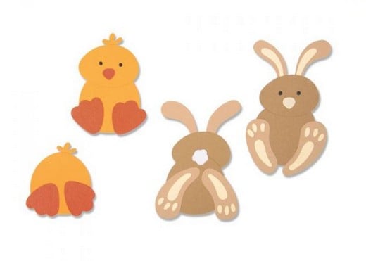 Fustella Sizzix Amici di Primavera 664388