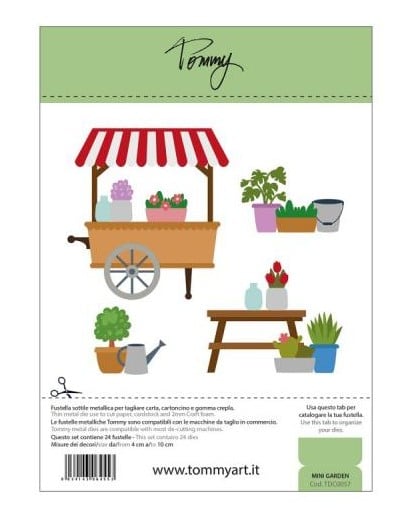 Fustella Sottile Tommy Mini Garden