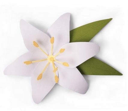 Fustella L Sizzix Giglio 663698