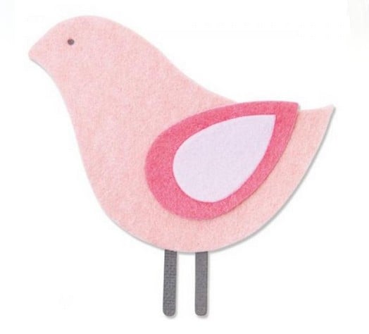 Fustella Sizzix Uccellino 665901