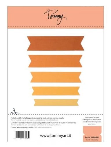 Fustella Sottile Tommy Basic Banners