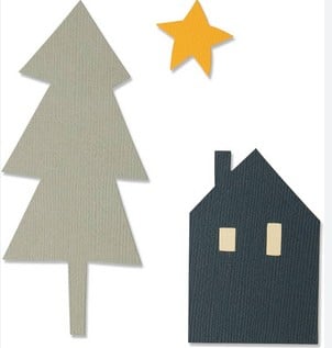 Fustella Sizzix Nordic Scene 664472