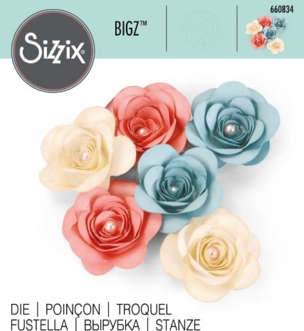 Fustella Sizzix Rosa 660834