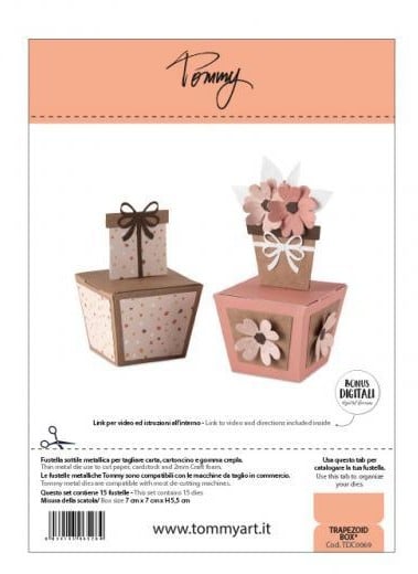 Fustella Sottile Tommy Trapezoid Box