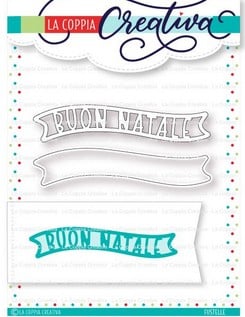 Fustella Sottile Natale Doppio Banner RI352