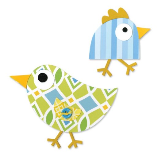 Fustella Sizzix Bird 657685