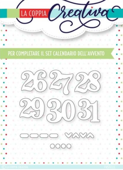 Fustella Sottile Numeri 26/31 Ru449