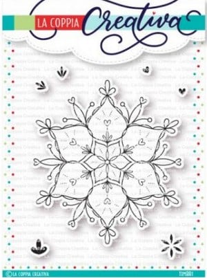 Timbro Fiocco di Neve TU322