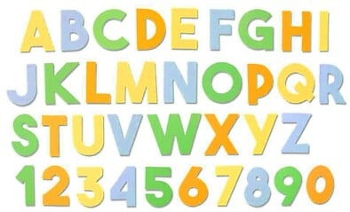Fustella XL ChunKy Alphabet Sizzix 664385