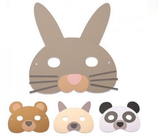 Fustella L Sizzix Maschere Animali 664386