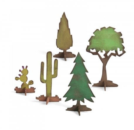 Fustella Sizzix Alberi 661813