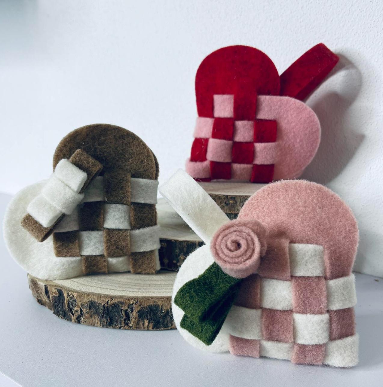 Fustella L Artigianale Cuore Intrecciato