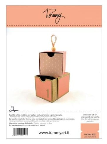 Fustella Sottile Tommy Sliding Box