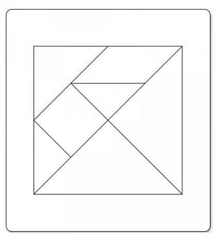 Fustella Sizzix Tangram A10352