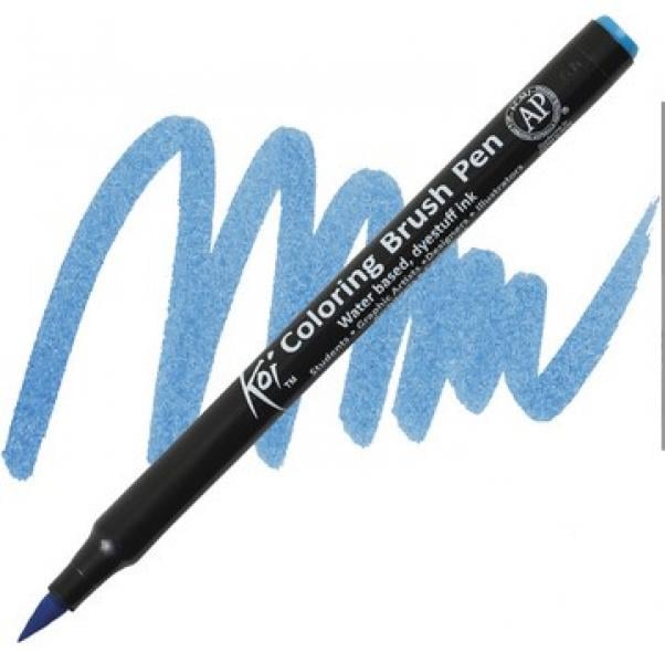 Koi Brush Pen - Aqua Blu
