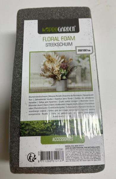 Spugna per fiori finti