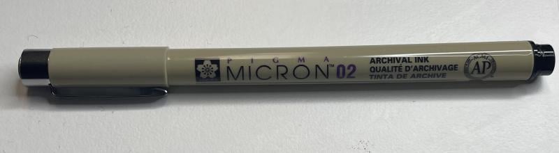 Pennarello Micron nero 02