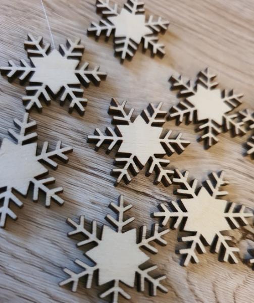 Cristalli neve legno