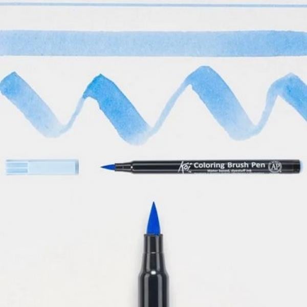Koi Brush Pen - Light Sky Blue