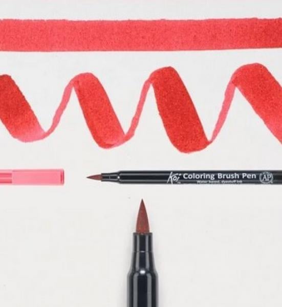 Koi Brush Pen - Salmon Pink