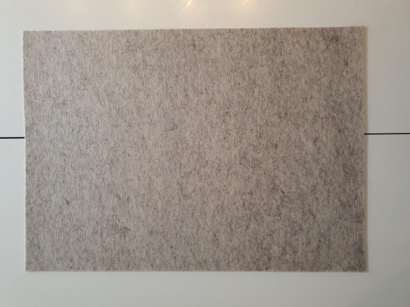 Grigio pietra melange 3mm rigido