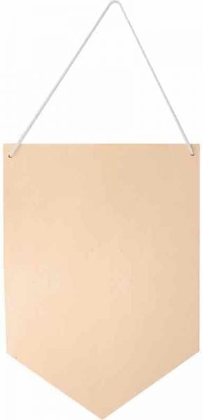 Supporto legno bandierina
