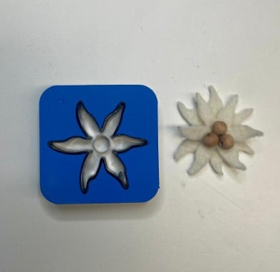 Fustella Mini Stella Alpina