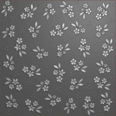 Embossing 3D Spring Flowers