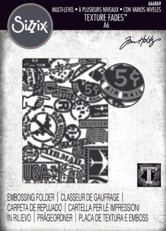 Embossing Vault Airmail Sizzix 666869