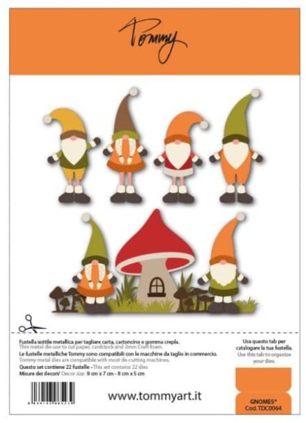 Fustella Sottile Tommy Gnomes