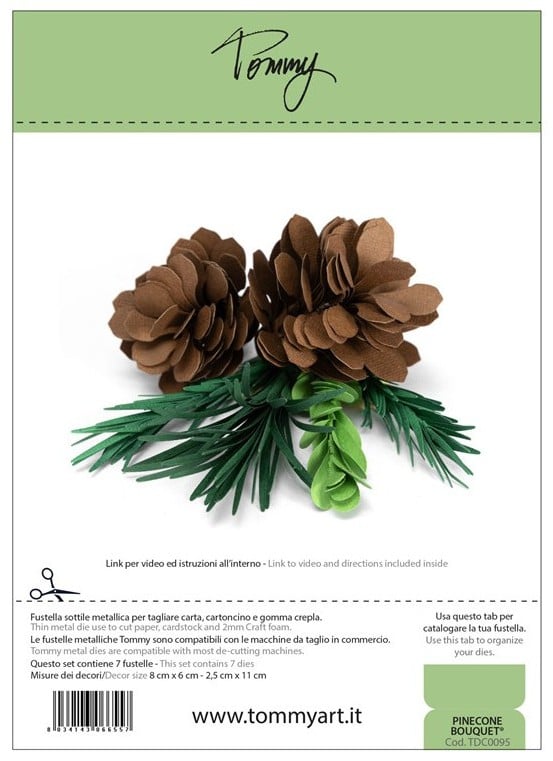 Fustella Sottile Tommy Pinecode Bouquet