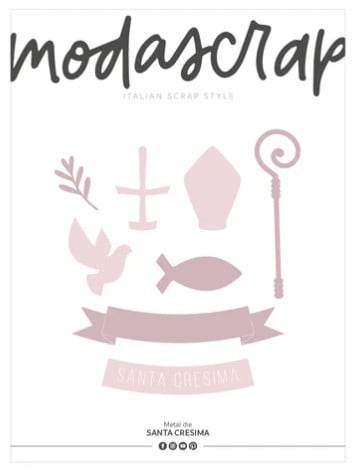 Fustella Sottile Moda Scrap Santa Cresima