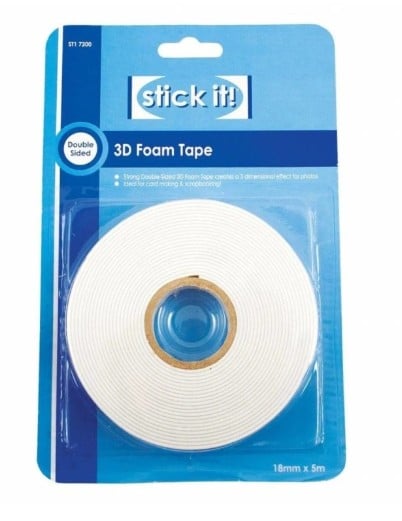 3D Foam Tape 18mm