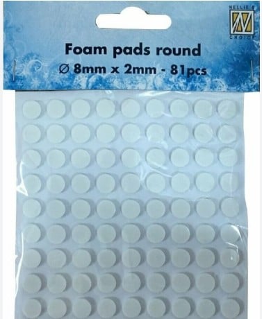 3D Foam pads rotondi